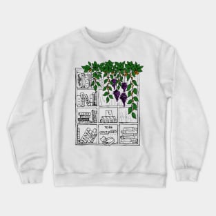 To be continued bookshelf Crewneck Sweatshirt